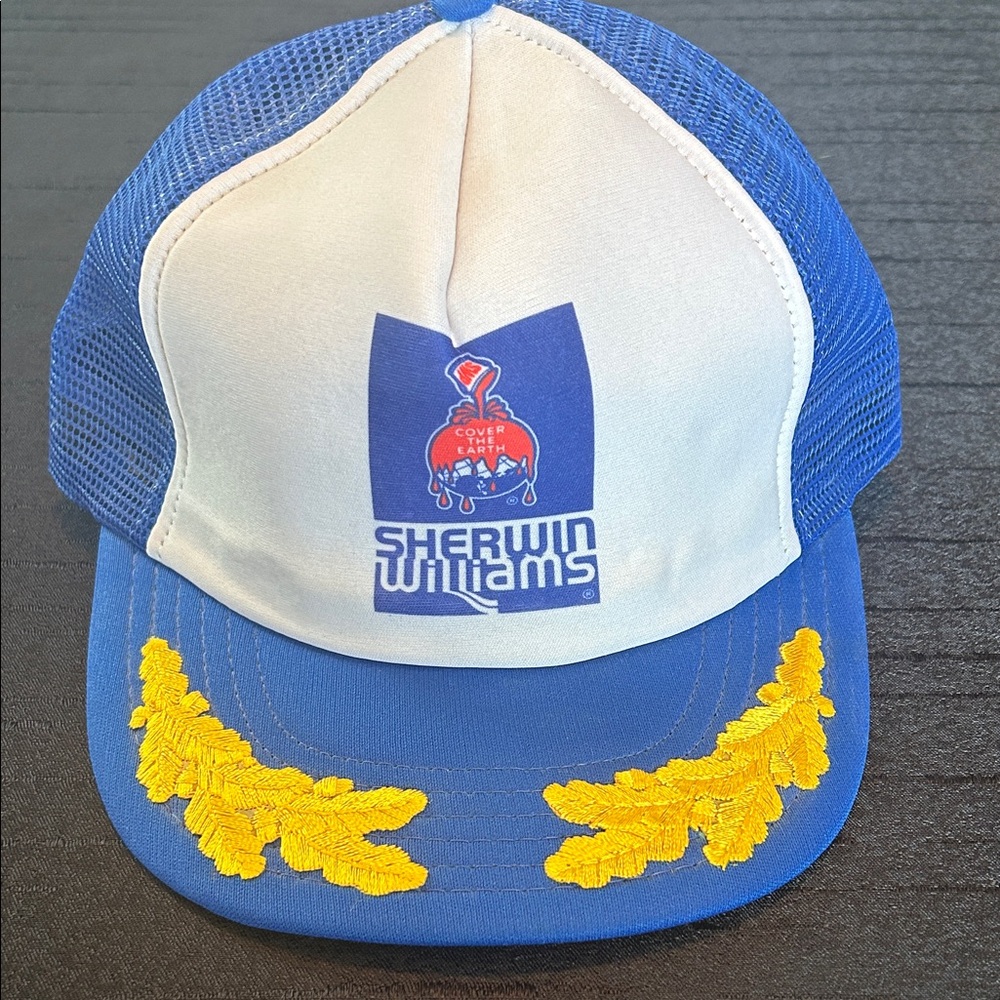Sherwin Williams trucker hat-Vintage